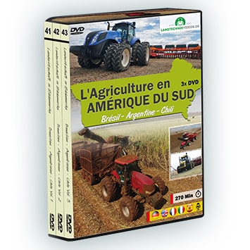 3 DVD L'agriculture en Amérique du Sud